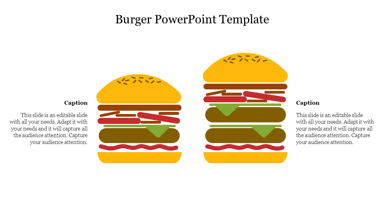 Burger Ppt Templates Free Download